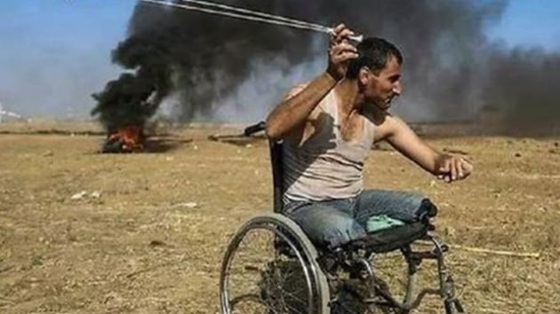 nce bacaklarn kaybetmiti: Direniin sembol Fadi Abu Salah ehit oldu 