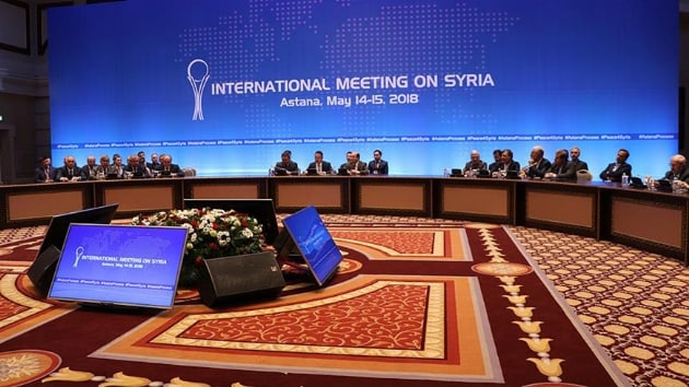 Suriye konulu 9. Astana toplantsnda, atekes rejiminin korunmasnda mutabk kalnd