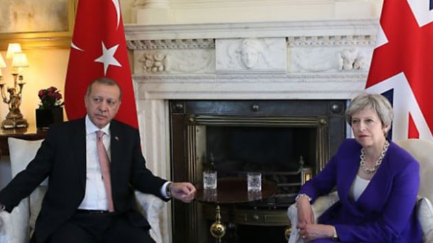 Cumhurbakan Erdoan ve May'den ortak aklama: Tarih ABD ve srail'i affetmeyecek
