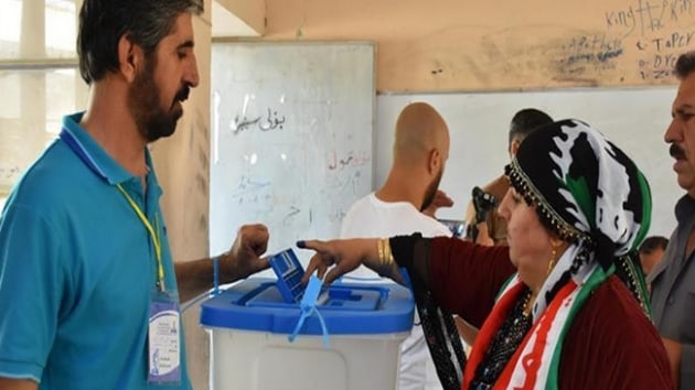 KDP'den IKBY'deki oylar tekrar saylsn aklamas
