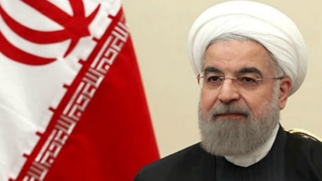ran Cumhurbakan Ruhani, Katar Emiri ile Filistini grt  
