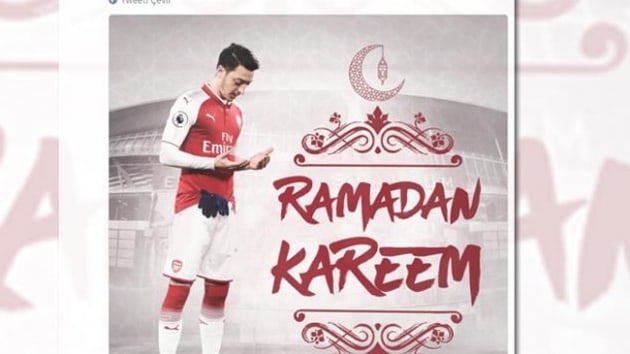 Arsenal'den Ramazan mesaj