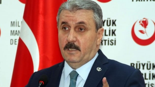 Genel Bakan Mustafa Destici, Cumhurbakan Erdoan'n davetlisi olarak mitinge gelecek