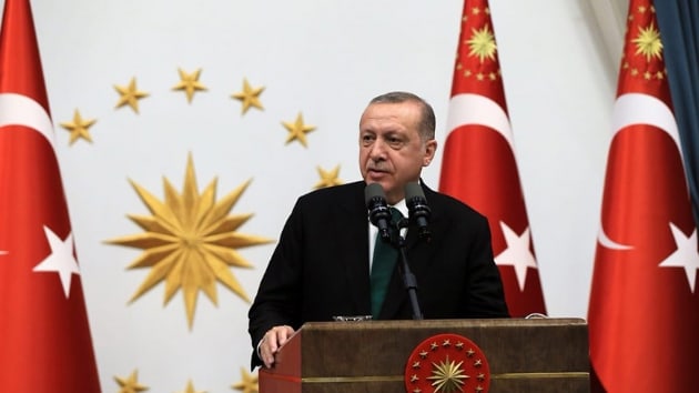 Cumhurbakan Erdoan 26. Dnem Milletvekilleri iftar programnda konutu