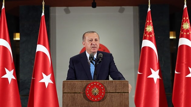 Cumhurbakan Erdoan'dan Nkleer silah mesaj: Tm dnya nkleer silahlardan temizlenmelidir