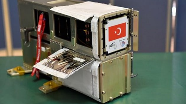 Bakan Arslan: Bakanlmz ile T tarafndan projelendirilerek uzaya gnderilen UBAKUSAT deneysel uydusu, yrngesine yerleti