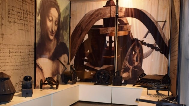 Leonardo da Vinci sergisi Antalya'da sanatseverlerle buluacak 