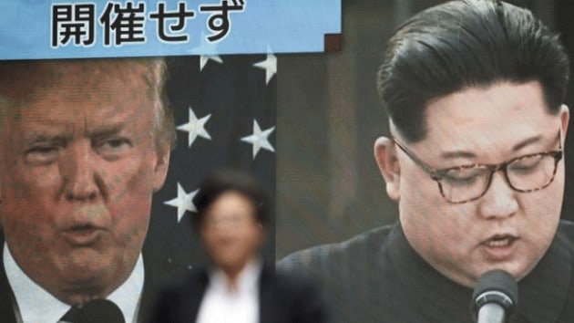 Kuzey Kore lideri ile grmesini iptal eden ABD Bakan Trump'tan yeni aklama 
