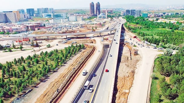 ODT Teknokent Yol projesi sona yaklat  