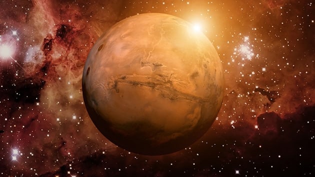 Bilim adamlarnca, Mars zerindeki demir zengini kayalarn yaam izi barndryor olabilecei dnlyor