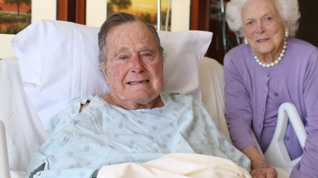 ABD'nin eski Bakan Bush hastaneye kaldrld