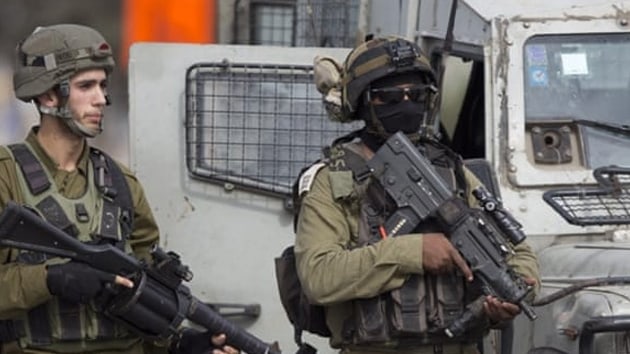 galci srail askerleri Filistinli engelli bir kadn vurdu
