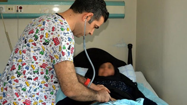 Diyarbakr'da bir kadnn rahminden 61 miyom karld
