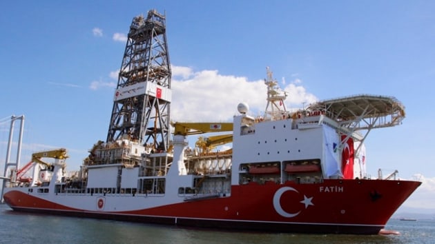 Trkiye'nin doalgaz ve petrol arama gemisi bugn yola kt