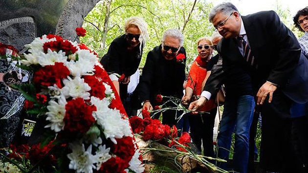 Nazm Hikmet mezar banda anld