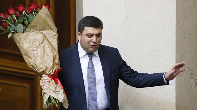 Ukrayna'da yolsuzlukla mcadele yasas meclisten gemezse Babakan Groysman istifa edecek