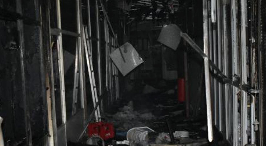 �� han�ndaki yang�nda, 10 i� yeri kullan�lmaz hale geldi