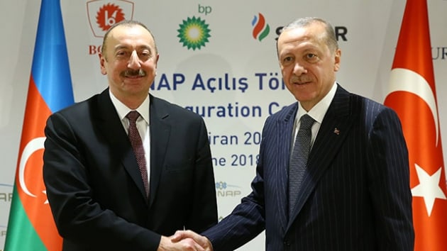 lham Aliyev'den tarihi szler: Erdoan olmasayd bu baarlarn gelmesi mmkn deildi