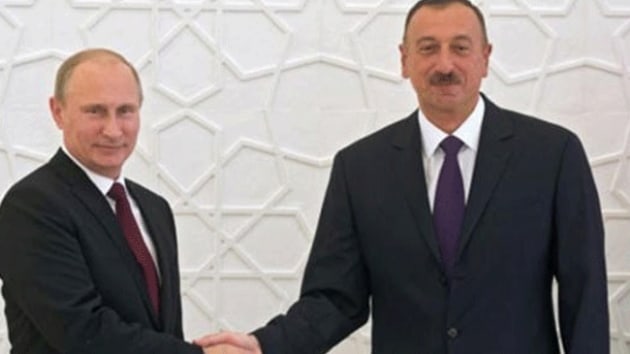 Putin Aliyev ile grt
