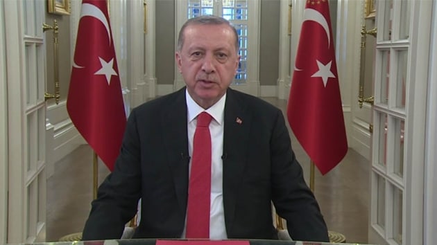 Cumhurbakan Erdoan: Cumhuriyet dneminde yaplanlarn tamamnn katbekat zerinde hizmetlere kavumu bir Trkiye var