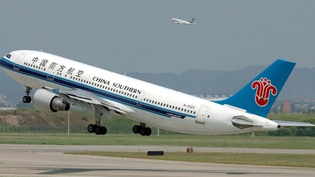 in'in en by China Southern stanbul'a uacak