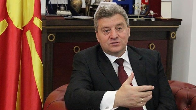 Makedonya Cumhurbakan Ivanov Bulgaristan'da 