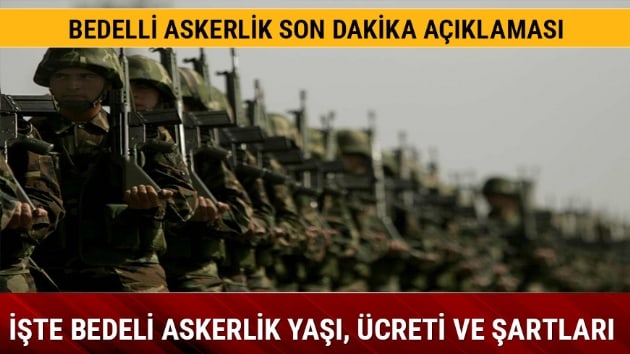 Cumhurbakan Erdoan: Bedelli askerlik gndemimizde var
