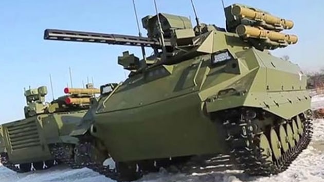Rusya yeni rettii insansz tankna 'Taanka' adn verdi