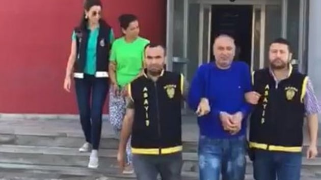 Adana'da yama ve birden fazla kiiyi tehdit etme suundan hapis cezas alan sevgililer yakaland