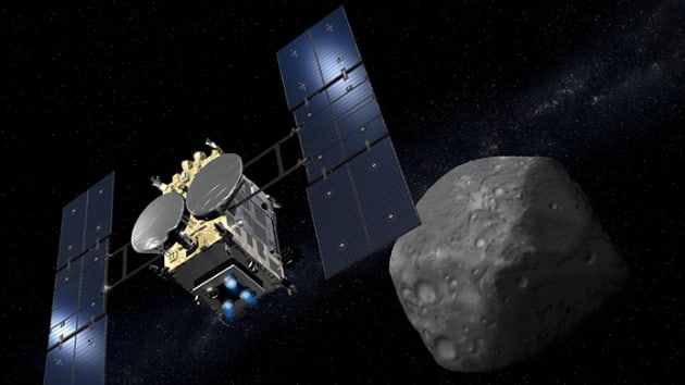 Japon uzay arac Hayabusa 2, Ryugu isimli asteroitten ilk grntleri yollad