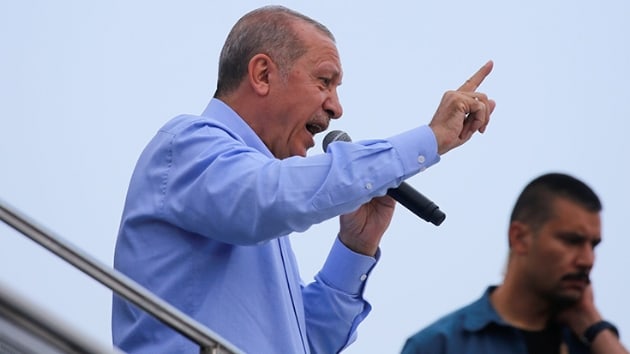 Cumhurbakan Erdoan: stihbarat satacam diyenden devlet yneticisi mi olur?