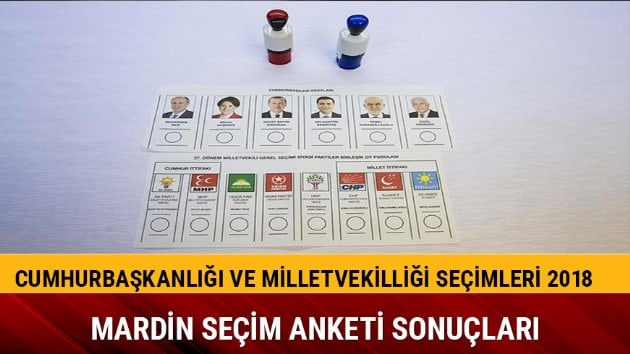 Mardin 24 Haziran oy oranlar nasl