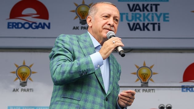 Cumhurbakan Erdoan: Bay Kemal Vialand'a gel cretini ben derim