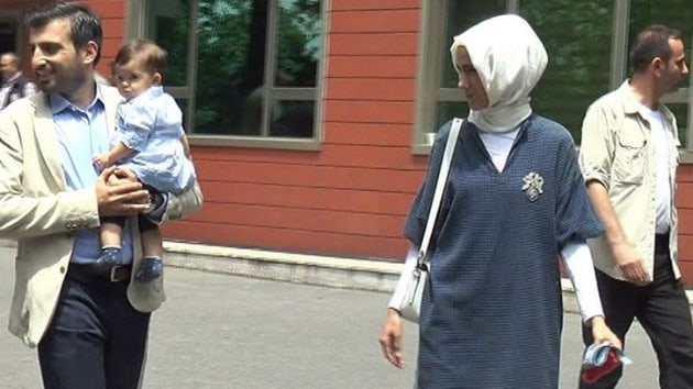 Cumhurbakan Erdoan'n kk torunu Aybke ilk kez grntlendi