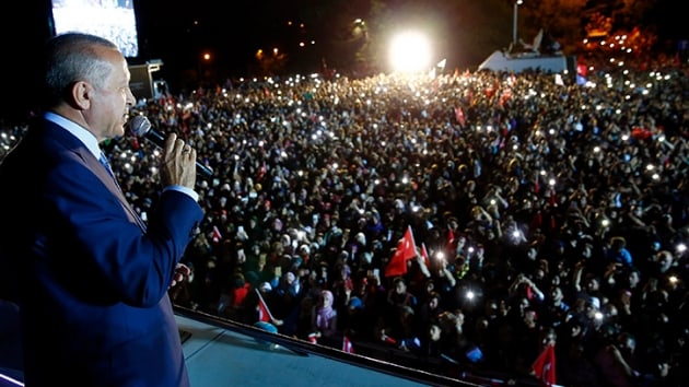 Cumhurbakan Erdoan'n konumas srasnda talihsiz kaza