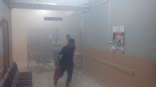 Nide Adliyesi'nde meydana gelen yangnla ilgili adli ve idari soruturma balatld