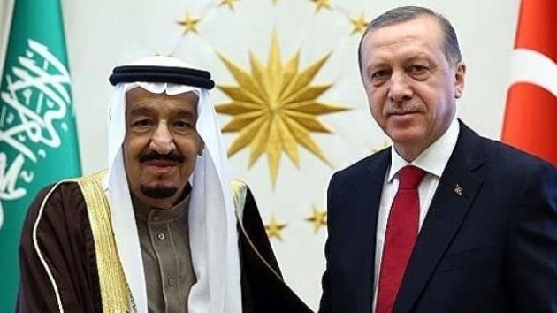 Suudi Arabistan Kral Bin Abdulaziz,Cumhurbakan Erdoan' tebrik etti