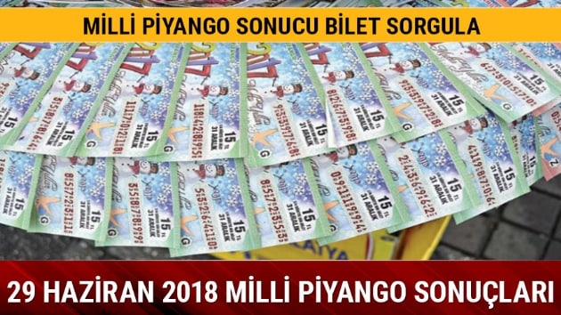 2018 Milli Piyango ekili sonular akland