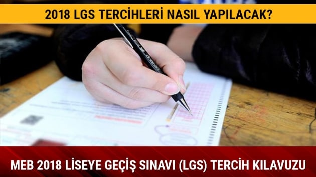 LGS puanlar yeniden hesapland