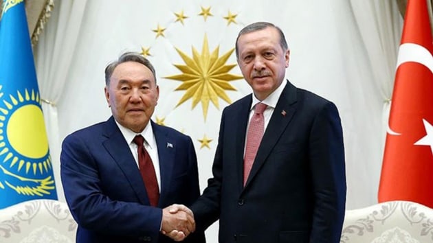 Cumhurbakan Erdoan, Kazakistan Cumhurbakan Nazarbayev ile telefonda grt