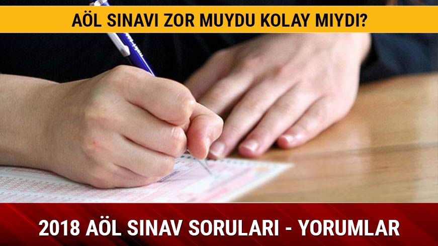 A�L sorular� sonu�lar� a��kland� m�