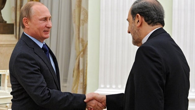 Rusya Devlet Bakan Putin, ran dini lideri Hamaney'in danman Velayeti ile grt