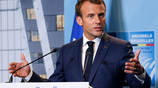 Macron'dan yalanlama: yle bir ey sylemedi