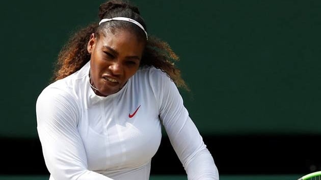 Serena Williams, Wimbledon'da finalde