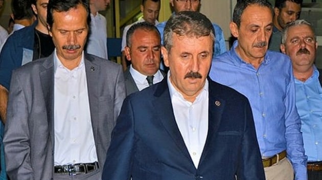 BBP lideri ve AK Parti Milletvekili Mustafa Destici'nin abisi kaza geirdi