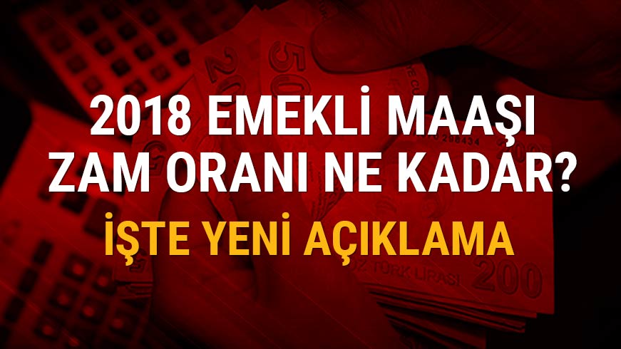 2018 Emekli maa�� �demeleri ne zaman yap�lacak?
