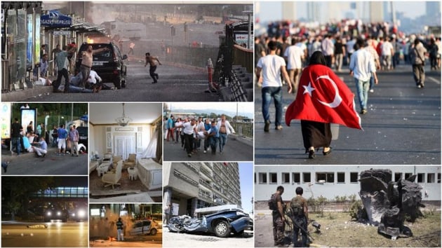 Yurt genelinde 251 vatandan ehit olduu FET'nn darbe giriiminde olaylarn merkez ss Ankara oldu