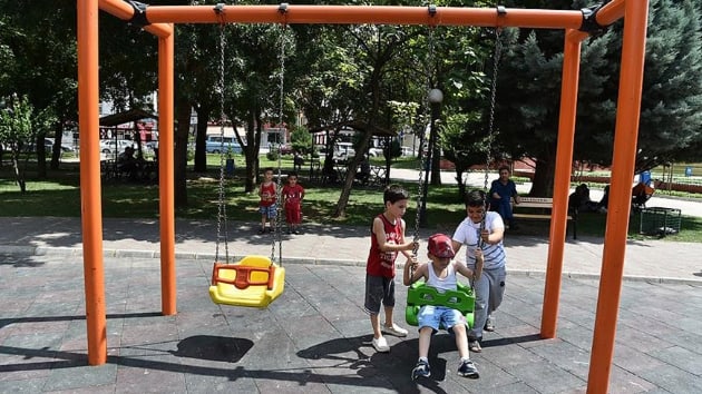 Ankara'da ocuk oyun alanlarnn her noktas 24 saat kamera sistemi ile izlenecek