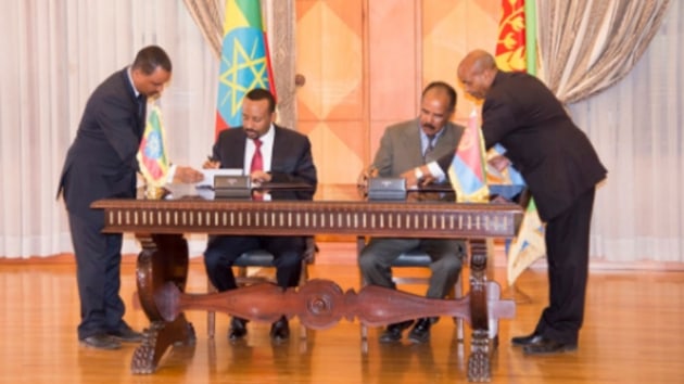 Etiyopyallar 20 yl sonra Asmara yolcusu 