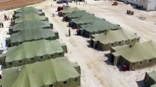 Rusya, Suriyeli mlteciler iin barndrma merkezi kurdu  